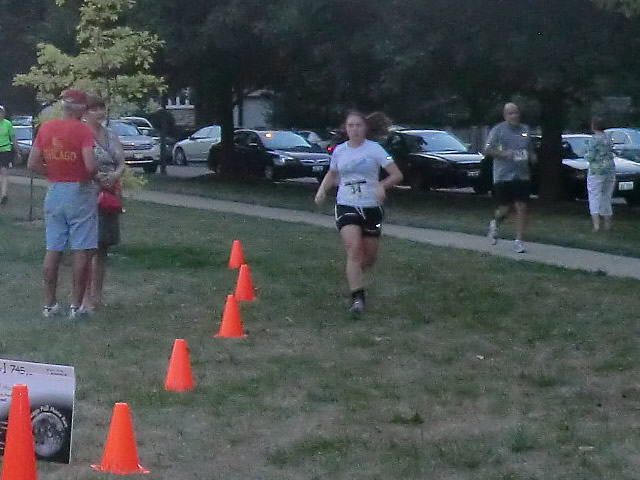 Wednesday August 1st 2012 : Action from the Inaugural Chicago Full Moon Run