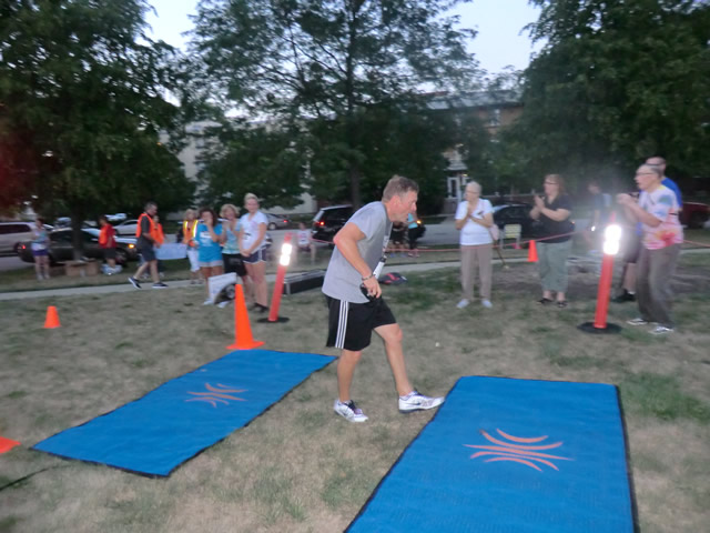Wednesday August 1st 2012 : Action from the Inaugural Chicago Full Moon Run