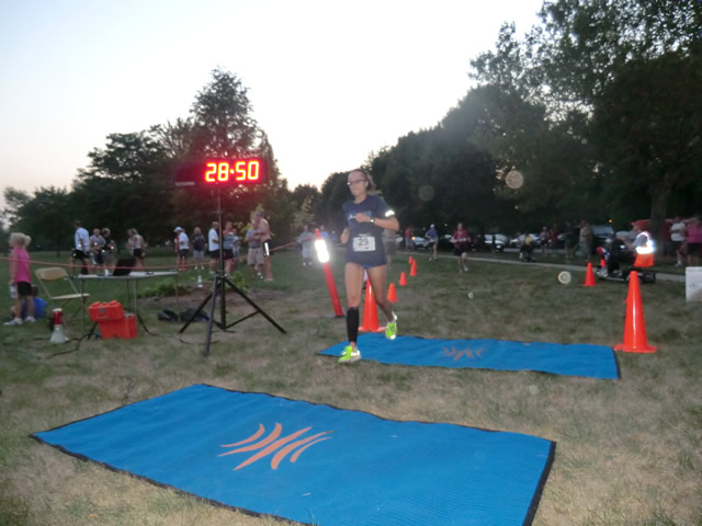 Wednesday August 1st 2012 : Action from the Inaugural Chicago Full Moon Run
