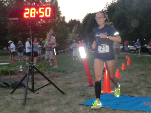 Wednesday August 1st 2012 : Action from the Inaugural Chicago Full Moon Run