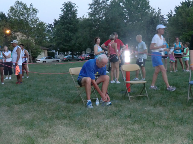 Wednesday August 1st 2012 : Action from the Inaugural Chicago Full Moon Run