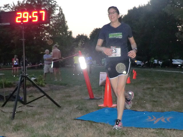Wednesday August 1st 2012 : Action from the Inaugural Chicago Full Moon Run