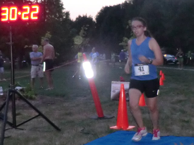 Wednesday August 1st 2012 : Action from the Inaugural Chicago Full Moon Run