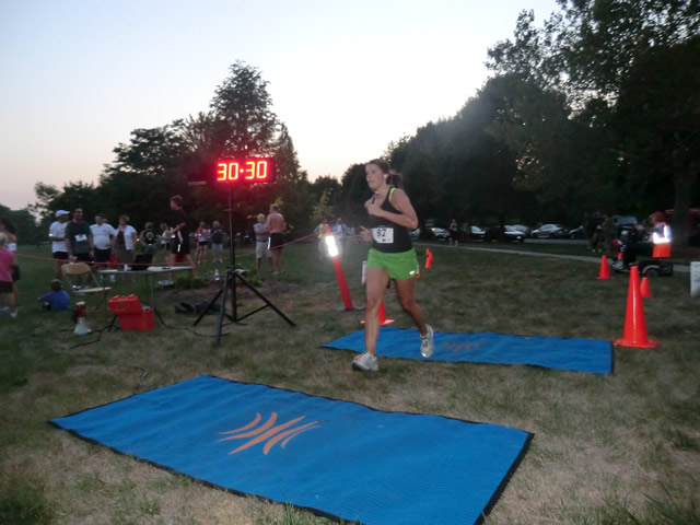Wednesday August 1st 2012 : Action from the Inaugural Chicago Full Moon Run