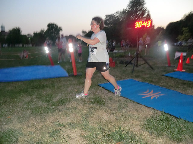 Wednesday August 1st 2012 : Action from the Inaugural Chicago Full Moon Run