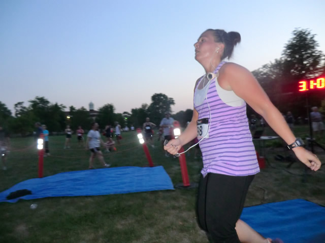 Wednesday August 1st 2012 : Action from the Inaugural Chicago Full Moon Run