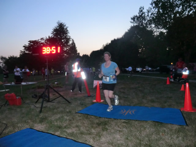 Wednesday August 1st 2012 : Action from the Inaugural Chicago Full Moon Run