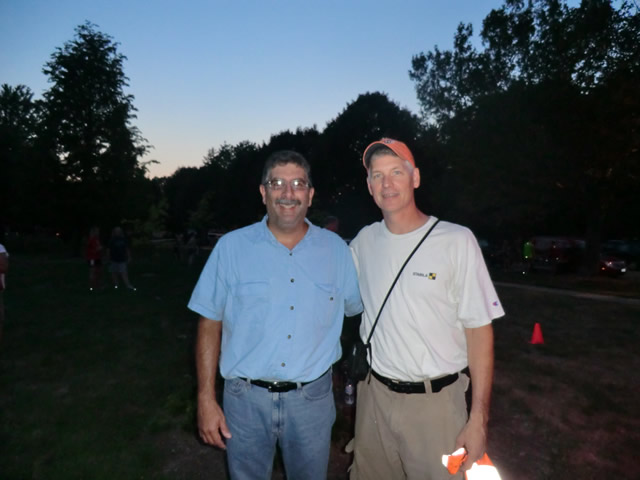 Wednesday August 1st 2012 : Action from the Inaugural Chicago Full Moon Run