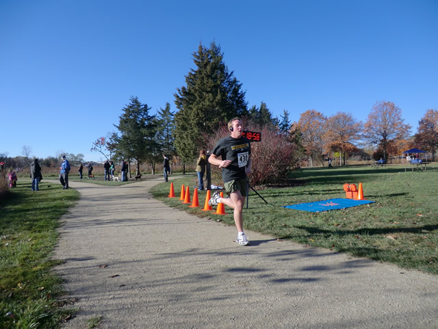 Saturday October 20, 2012 : 2.7 Miles into the DPR Trail Half-Marathon