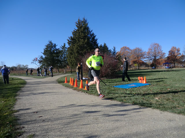 Saturday October 20, 2012 : 2.7 Miles into the DPR Trail Half-Marathon
