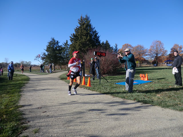 Saturday October 20, 2012 : 2.7 Miles into the DPR Trail Half-Marathon