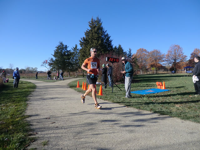 Saturday October 20, 2012 : 2.7 Miles into the DPR Trail Half-Marathon
