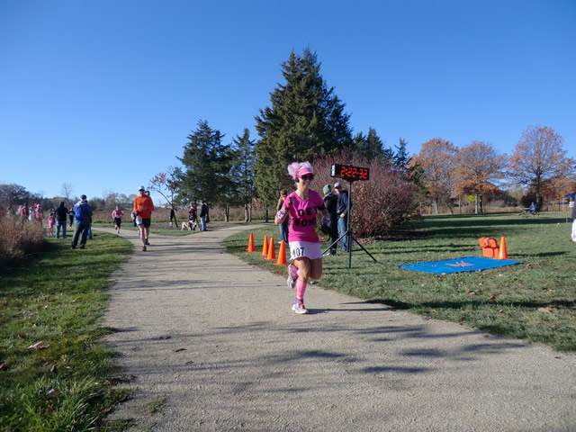 Saturday October 20, 2012 : 2.7 Miles into the DPR Trail Half-Marathon