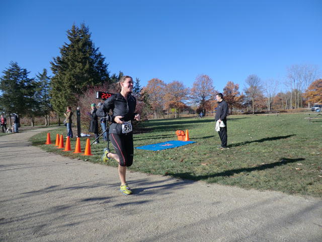 Saturday October 20, 2012 : 2.7 Miles into the DPR Trail Half-Marathon