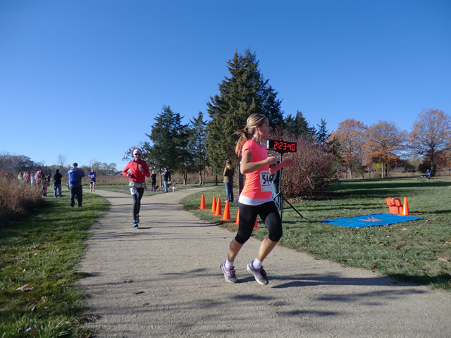 Saturday October 20, 2012 : 2.7 Miles into the DPR Trail Half-Marathon