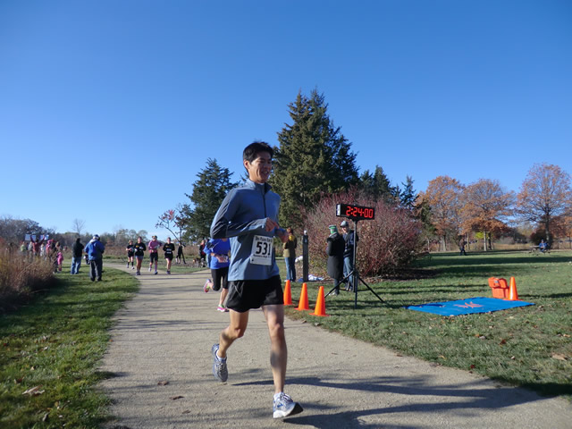 Saturday October 20, 2012 : 2.7 Miles into the DPR Trail Half-Marathon