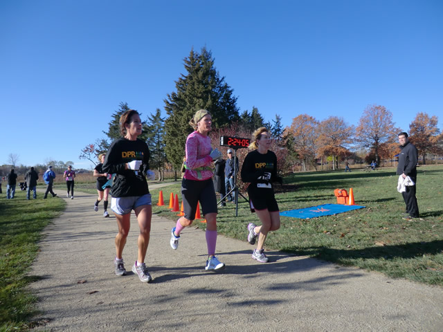 Saturday October 20, 2012 : 2.7 Miles into the DPR Trail Half-Marathon