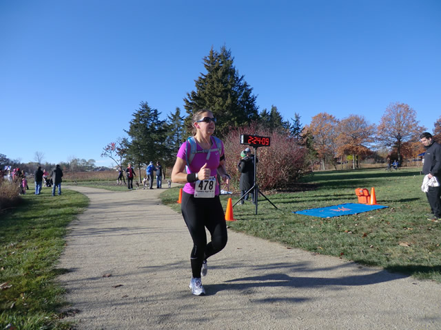 Saturday October 20, 2012 : 2.7 Miles into the DPR Trail Half-Marathon