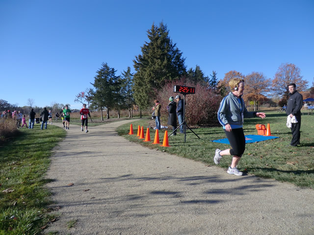 Saturday October 20, 2012 : 2.7 Miles into the DPR Trail Half-Marathon