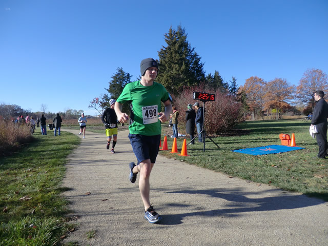 Saturday October 20, 2012 : 2.7 Miles into the DPR Trail Half-Marathon