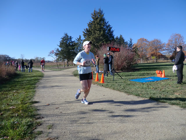 Saturday October 20, 2012 : 2.7 Miles into the DPR Trail Half-Marathon
