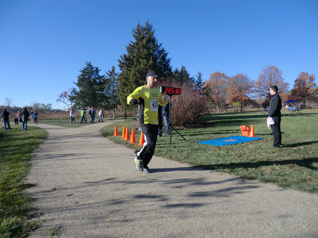 Saturday October 20, 2012 : 2.7 Miles into the DPR Trail Half-Marathon