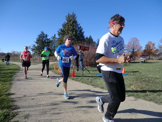 Saturday October 20, 2012 : 2.7 Miles into the DPR Trail Half-Marathon