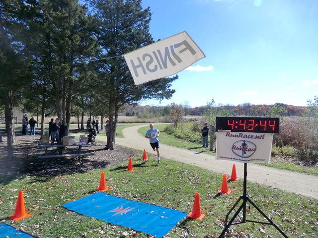Finish Area of the 2012 DPR Trail Races : Saturday October 20, 2012