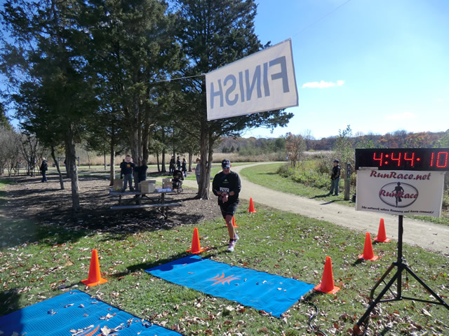 Finish Area of the 2012 DPR Trail Races : Saturday October 20, 2012