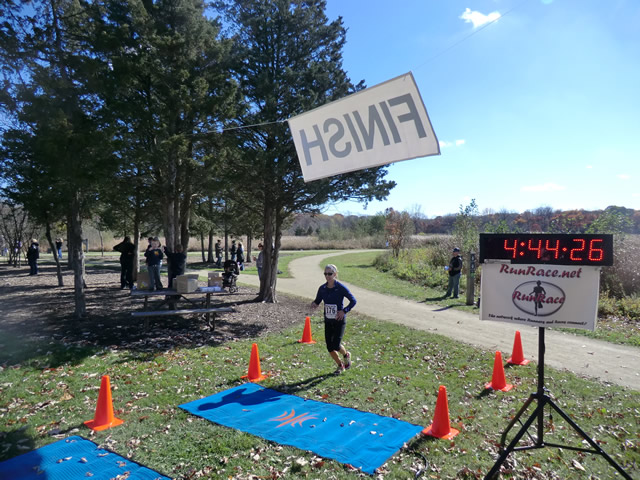 Finish Area of the 2012 DPR Trail Races : Saturday October 20, 2012