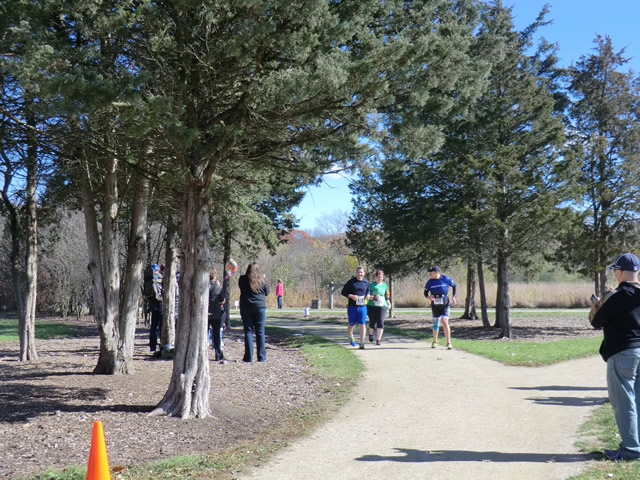 Finish Area of the 2012 DPR Trail Races : Saturday October 20, 2012