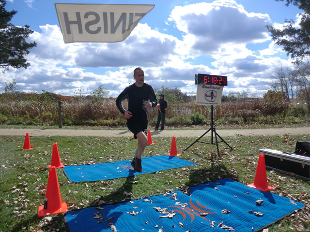 Finish Area of the 2012 DPR Trail Races : Saturday October 20, 2012