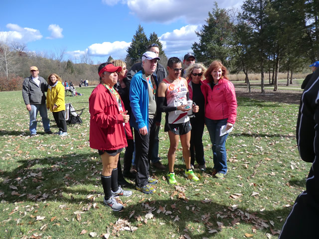 Finish Area of the 2012 DPR Trail Races : Saturday October 20, 2012