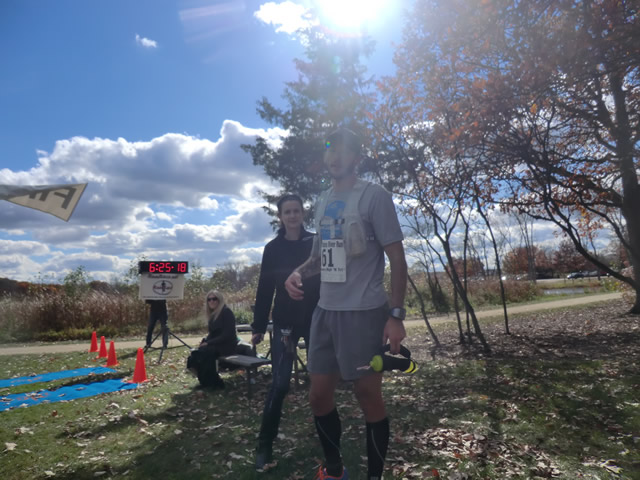 Finish Area of the 2012 DPR Trail Races : Saturday October 20, 2012