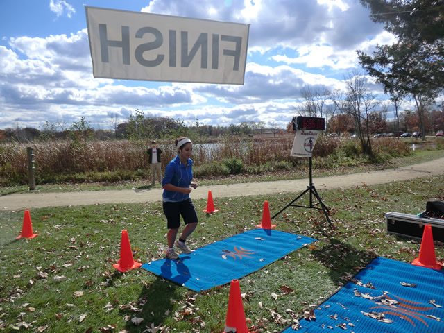 Finish Area of the 2012 DPR Trail Races : Saturday October 20, 2012