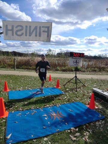 Finish Area of the 2012 DPR Trail Races : Saturday October 20, 2012