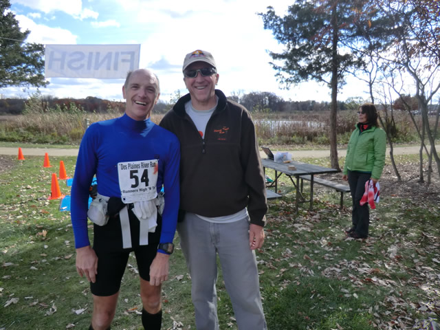 Finish Area of the 2012 DPR Trail Races : Saturday October 20, 2012