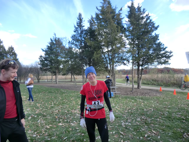 Finish Area of the 2012 DPR Trail Races : Saturday October 20, 2012