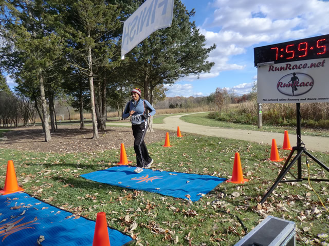 Finish Area of the 2012 DPR Trail Races : Saturday October 20, 2012