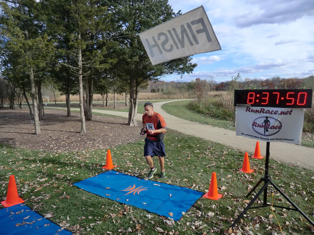 Finish Area of the 2012 DPR Trail Races : Saturday October 20, 2012