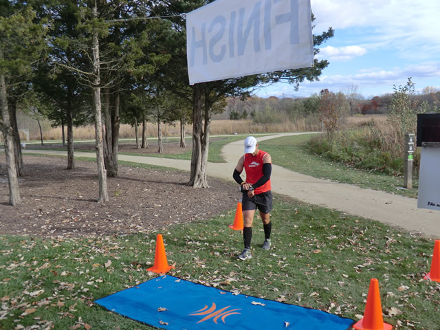 Finish Area of the 2012 DPR Trail Races : Saturday October 20, 2012