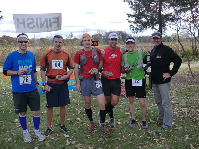 Finish Area of the 2012 DPR Trail Races : Saturday October 20, 2012