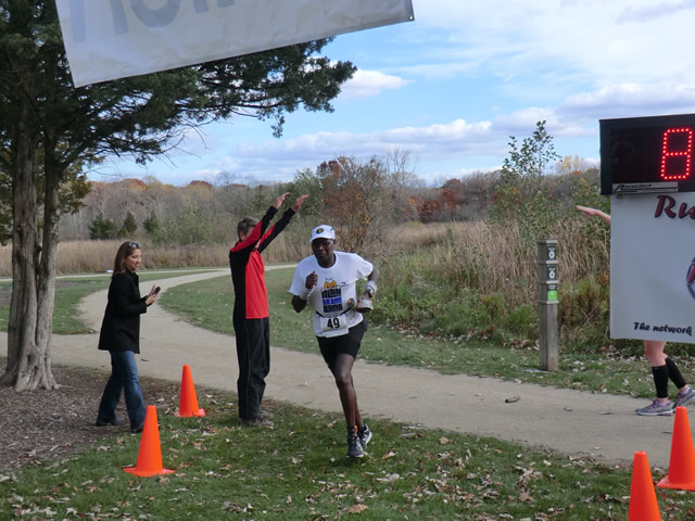 Finish Area of the 2012 DPR Trail Races : Saturday October 20, 2012