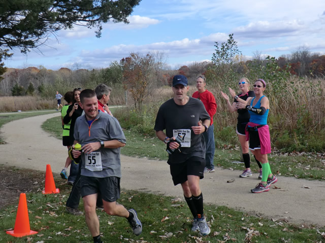 Finish Area of the 2012 DPR Trail Races : Saturday October 20, 2012