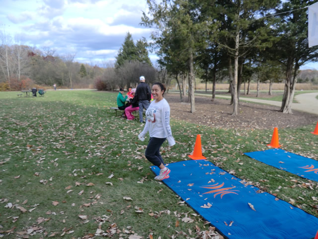 Finish Area of the 2012 DPR Trail Races : Saturday October 20, 2012