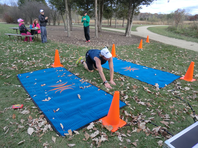 Finish Area of the 2012 DPR Trail Races : Saturday October 20, 2012