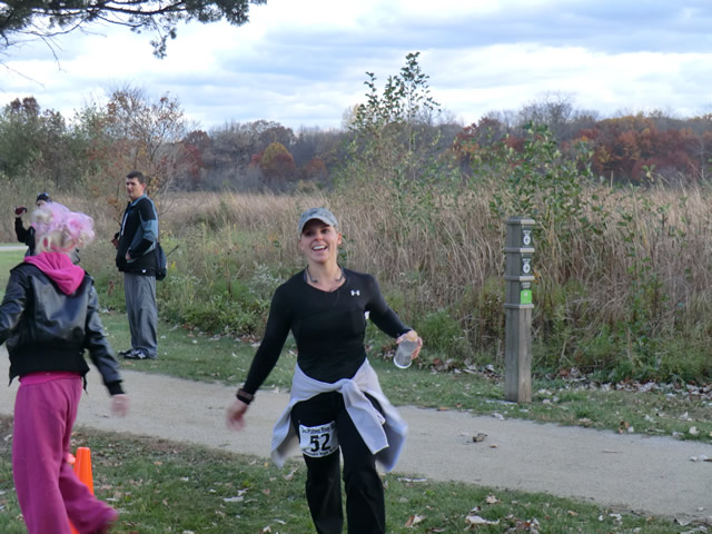Finish Area of the 2012 DPR Trail Races : Saturday October 20, 2012