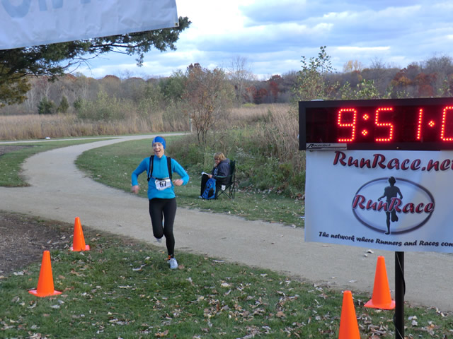 Finish Area of the 2012 DPR Trail Races : Saturday October 20, 2012