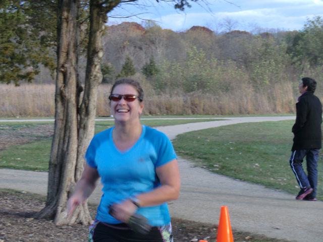 Finish Area of the 2012 DPR Trail Races : Saturday October 20, 2012