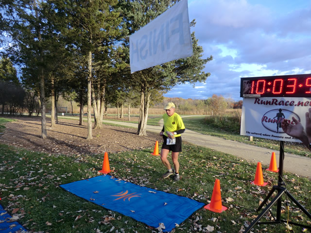 Finish Area of the 2012 DPR Trail Races : Saturday October 20, 2012